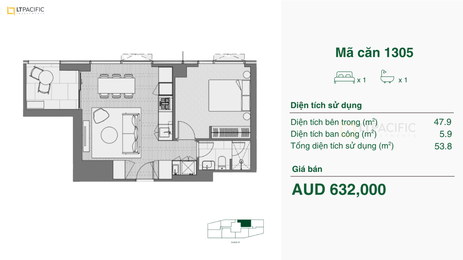 Mặt bằng căn hộ 