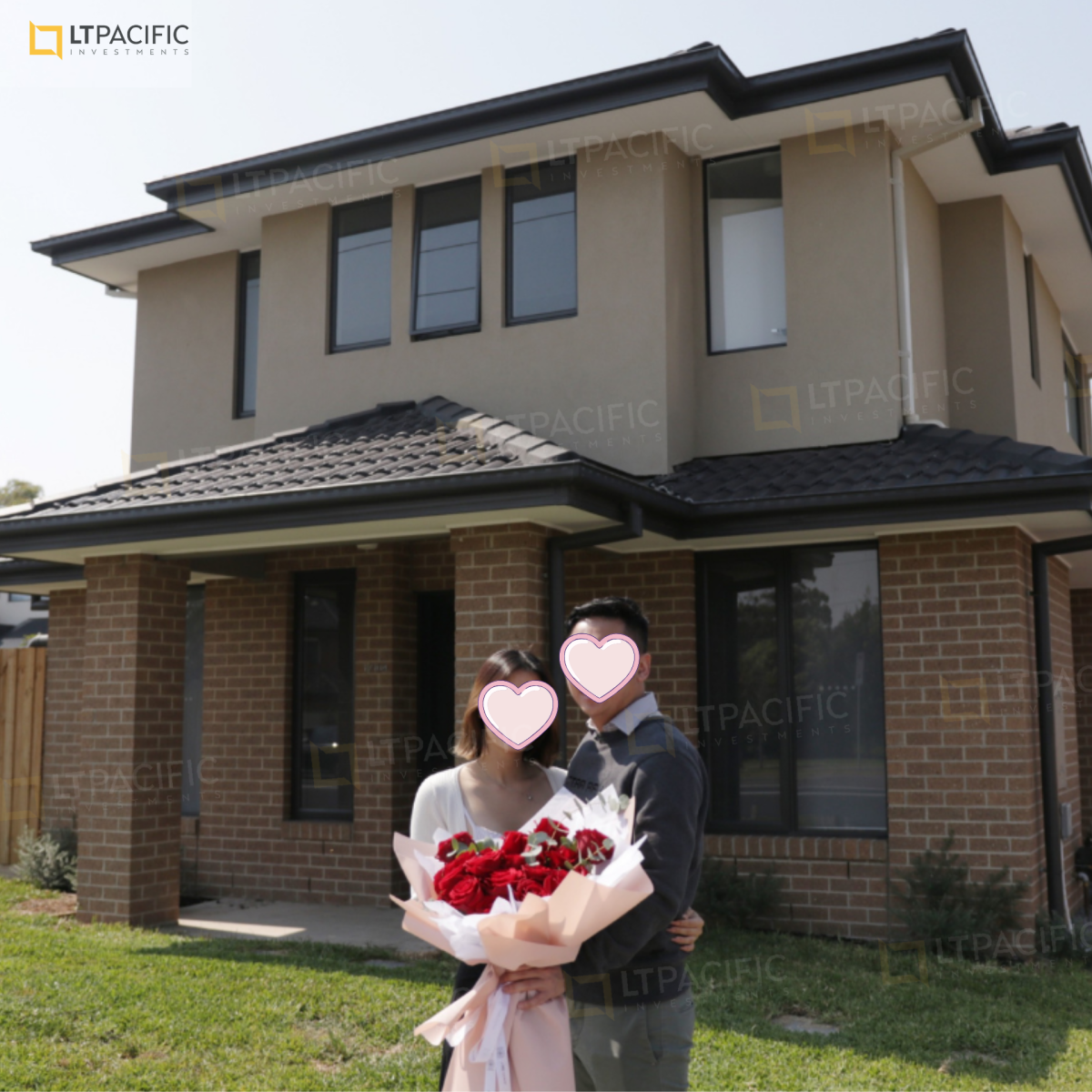 khách hàng nhận nhà