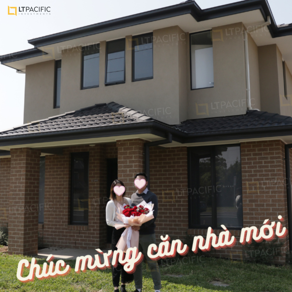 khách hàng nhận nhà