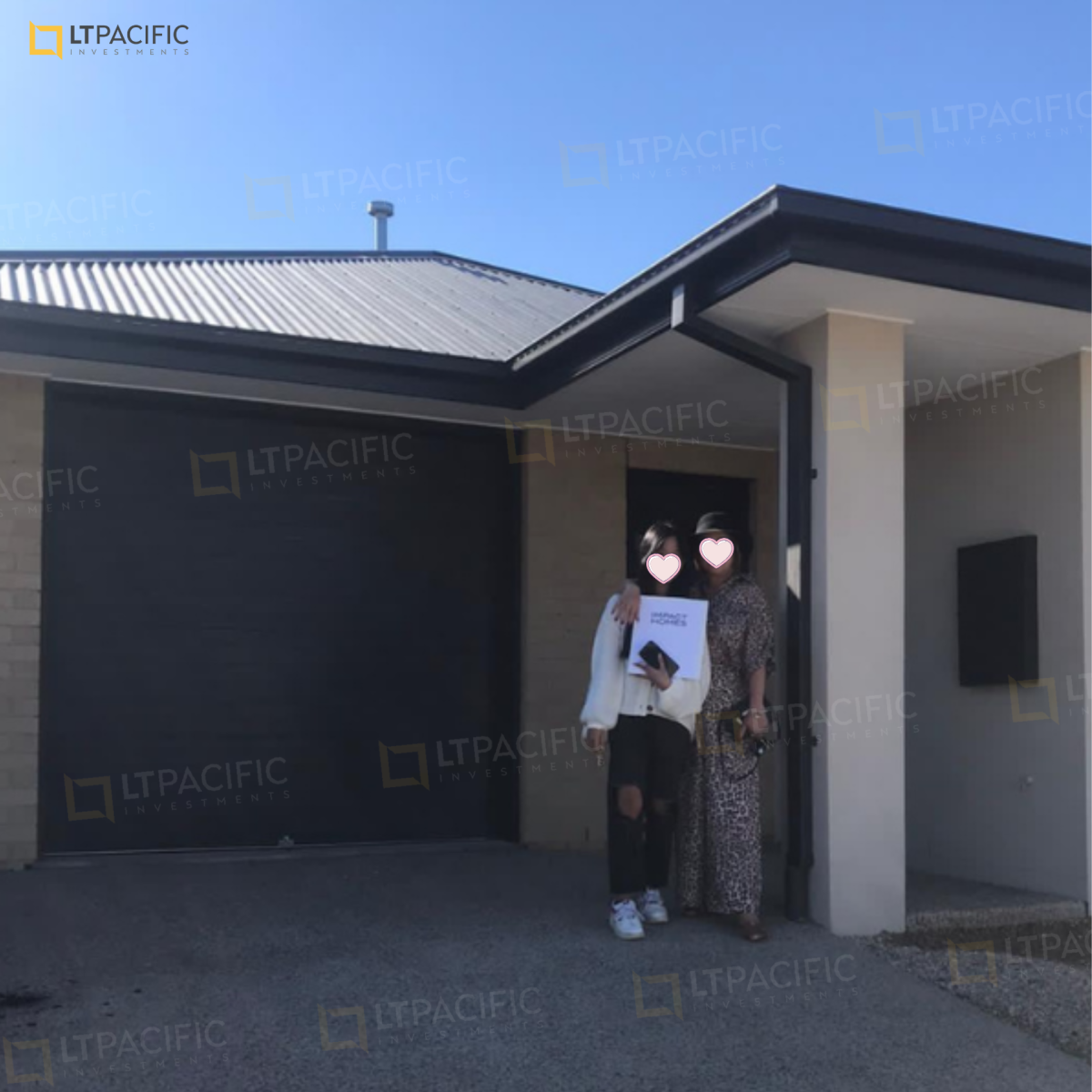 khách hàng nhận nhà