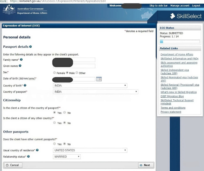 Nộp EOI trên hệ thống SkillSelect giúp tối ưu cơ hội định cư Úc diện du học sinh