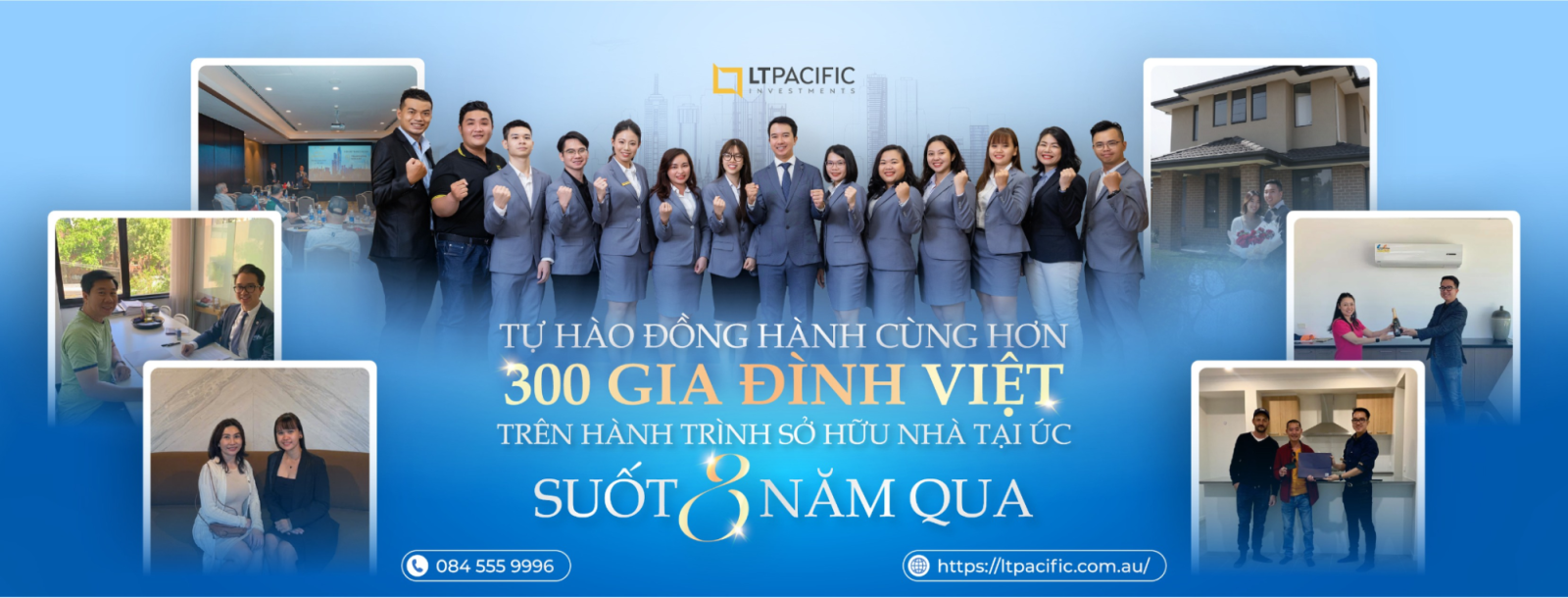 LT Pacific đã đồng hành cùng hơn 300 gia đình Việt trên hành trình sở hữu nhà tại Úc