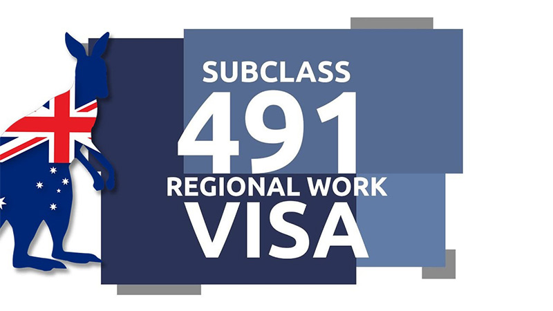 Visa 491 là loại Visa theo diện làm việc và lao động tay nghề