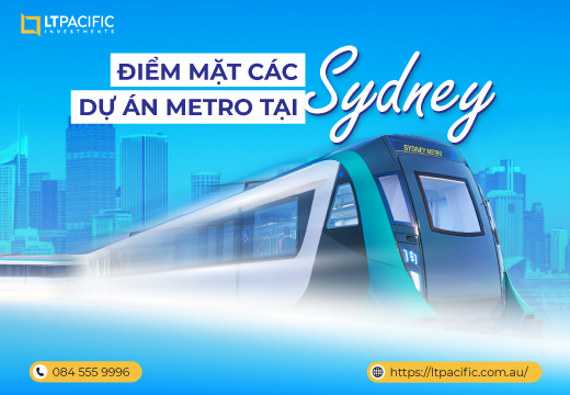 Điểm mặt các dự án metro tại Sydney