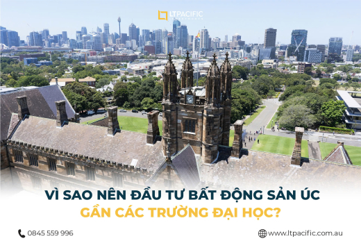 Vì sao nên đầu tư bất động sản Úc gần các trường Đại học